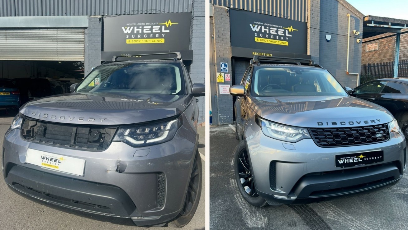 Crash damage repair & Black Pack fitted 